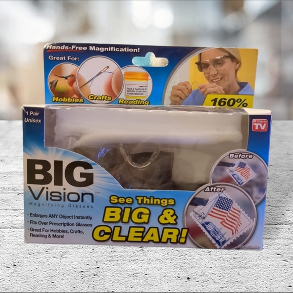Big vision as seen on TV magnifying glasses. Price is firm. - Picture 1 of 13